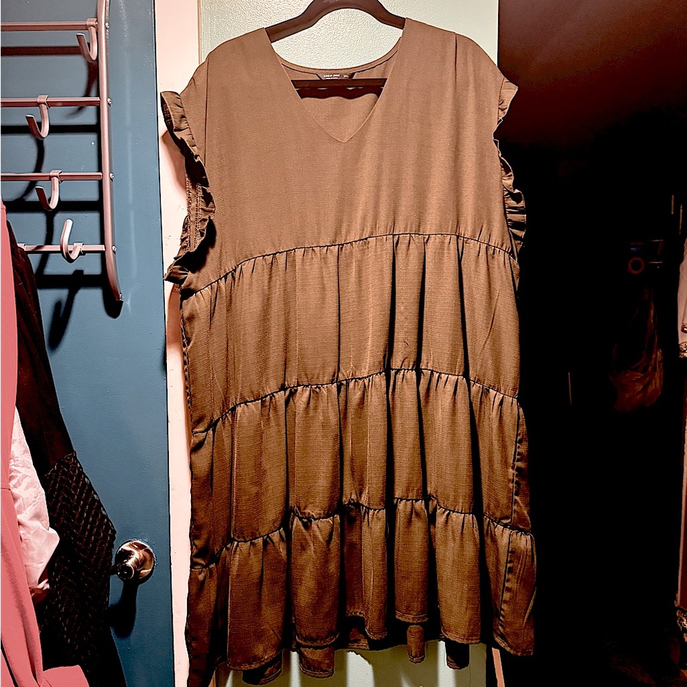 Mini smock dress